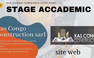 2 eme edition de stage au sein de l’entreprise KasCongo Construction